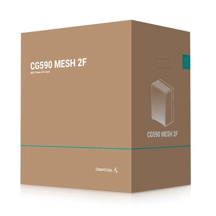 Корпус для ПК Deepcool CG590 Mesh 2F Black (R-CG590MESH-BKANA2-G) изображение 12