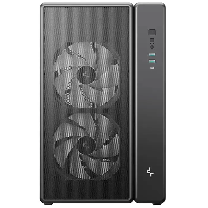 Корпус для ПК Deepcool CG590 Mesh 2F Black (R-CG590MESH-BKANA2-G) зображення 2