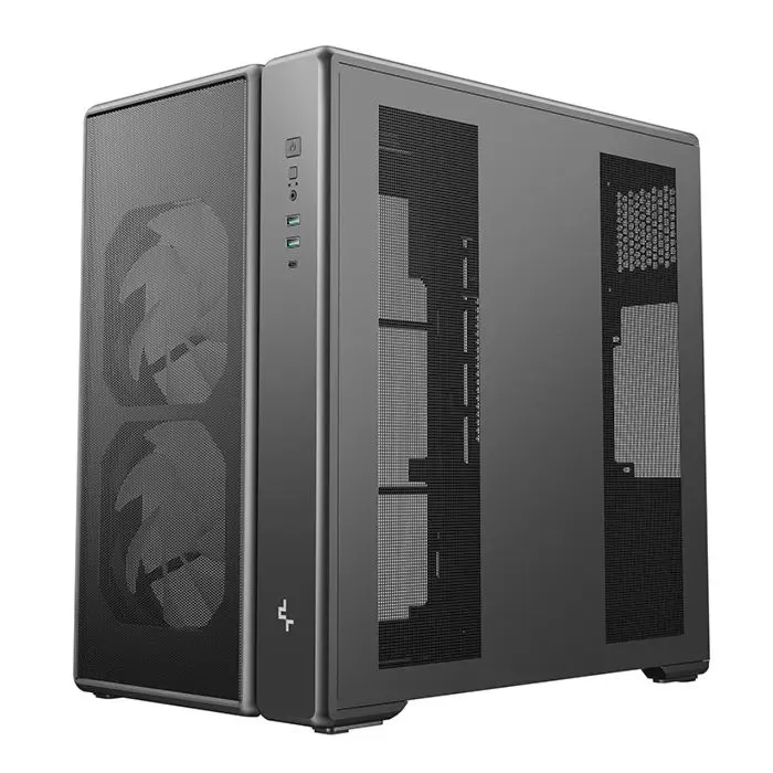 Корпус для ПК Deepcool CG590 Mesh 2F Black (R-CG590MESH-BKANA2-G) зображення 3