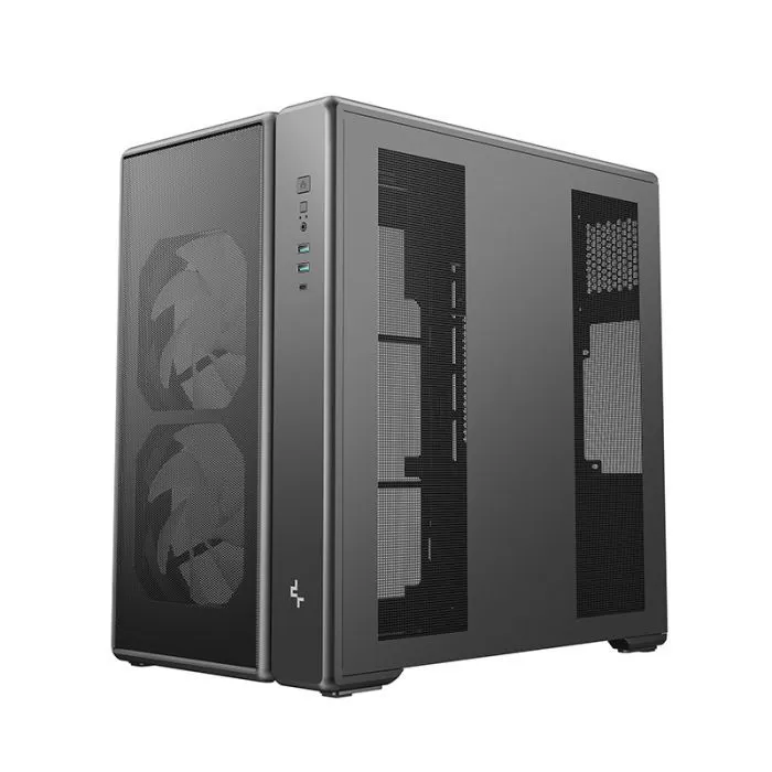 Корпус для ПК Deepcool CG590 Mesh 2F Black (R-CG590MESH-BKANA2-G) изображение 5