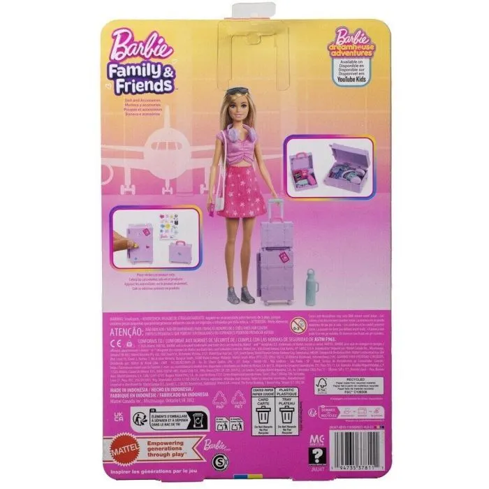 Кукла Barbie набор с куклой Малибу Путешествие мечты (JMJ47) изображение 8