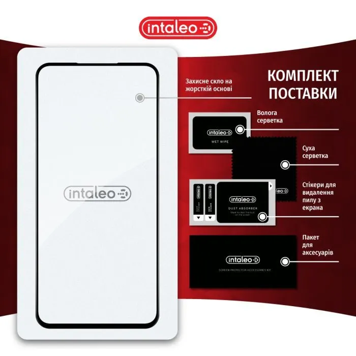 Скло захисне Intaleo Full Glue ESD Samsung Galaxy A37 Black (1283126634871) зображення 8