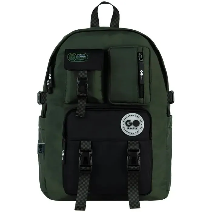 Рюкзак школьный GoPack Education Teens 2500L хакі (GO26-2500L-4) изображение 2