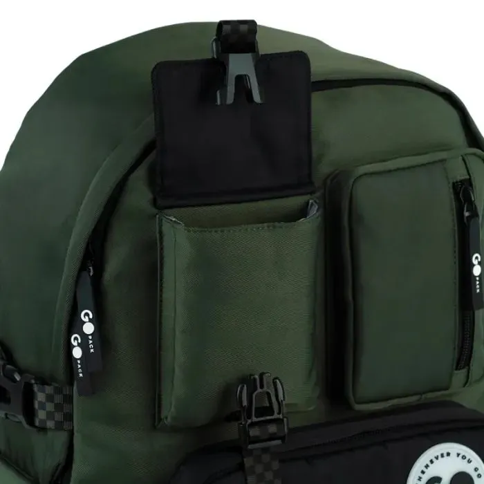 Рюкзак школьный GoPack Education Teens 2500L хакі (GO26-2500L-4) изображение 7