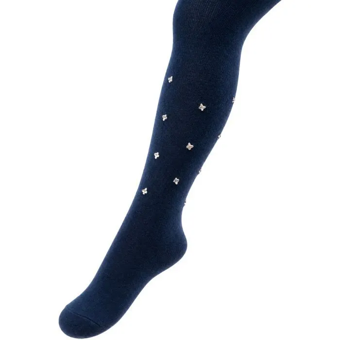 Колготки детские UCS Socks со стразами (M0C0302-2005-3G-blue)