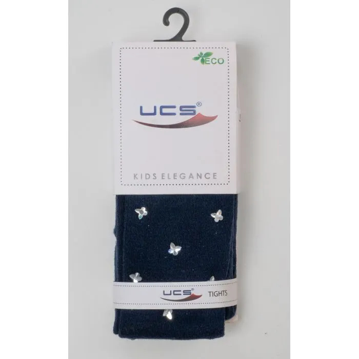 Колготки детские UCS Socks со стразами (M0C0302-2005-3G-blue) изображение 3