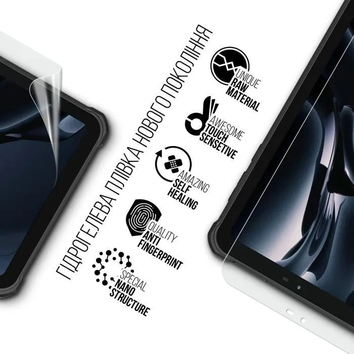 Пленка защитная Armorstandart hydrogel Oukitel RT3 Plus 8inch LTE (ARM93952) изображение 2