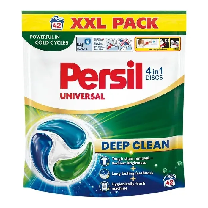 Капсулы для стирки Persil 4in1 Discs Universal Deep Clean 42 шт. (9000101846072)