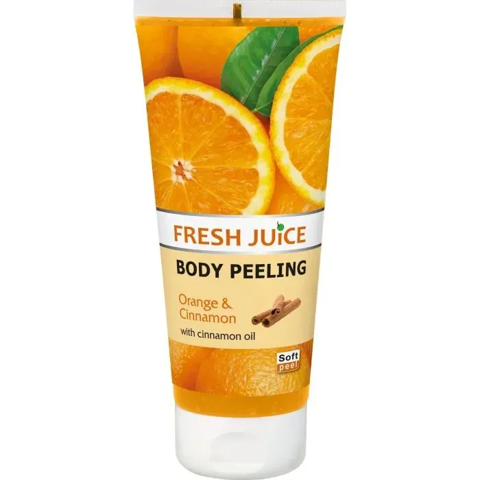 Скраб для тіла Fresh Juice Orange & Cinnamon 200 мл (4823015936029)