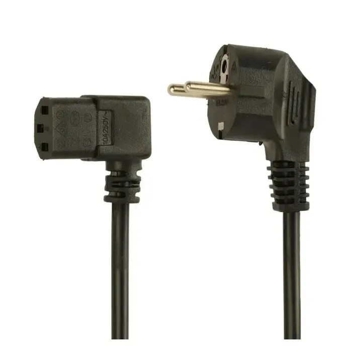 Кабель питания C13 1.8m 3x0.75mm2 90° corner Cablexpert (PC-186A-075-1.8M)