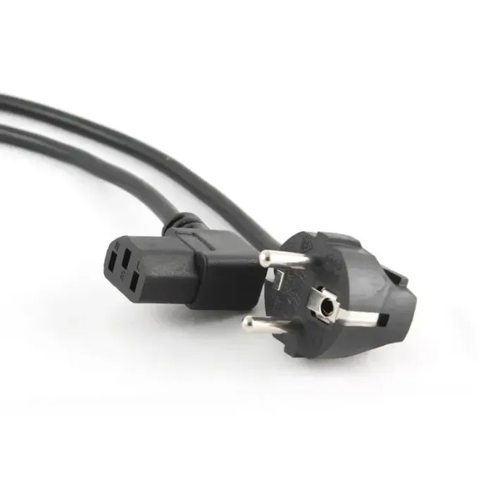 Кабель питания C13 1.8m 3x0.75mm2 90° corner Cablexpert (PC-186A-075-1.8M) изображение 3