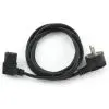 Кабель питания C13 1.8m 3x0.75mm2 90° corner Cablexpert (PC-186A-075-1.8M) изображение 4