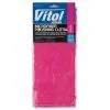 Автомобільна серветка Vitol 40х30см рожева (VR-09-P)