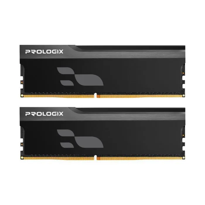 Модуль памяти для компьютера DDR5 32GB (2x16GB) 6000 MHz Onyx Black Prologix (PRO32GB6000YB5K)