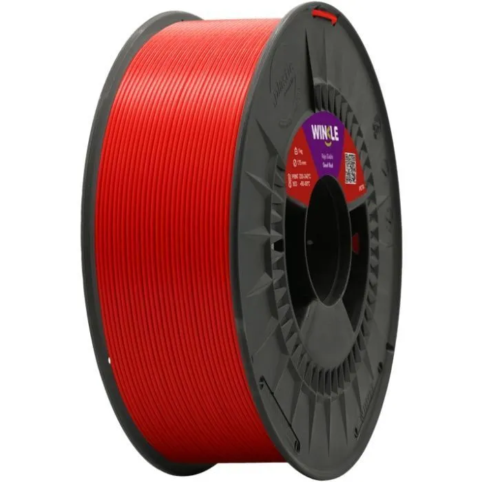Пластик для 3D-принтера WINKLE PETG 1.75mm 1kg, Infernal red (PET01000175ROJDIAWNK)