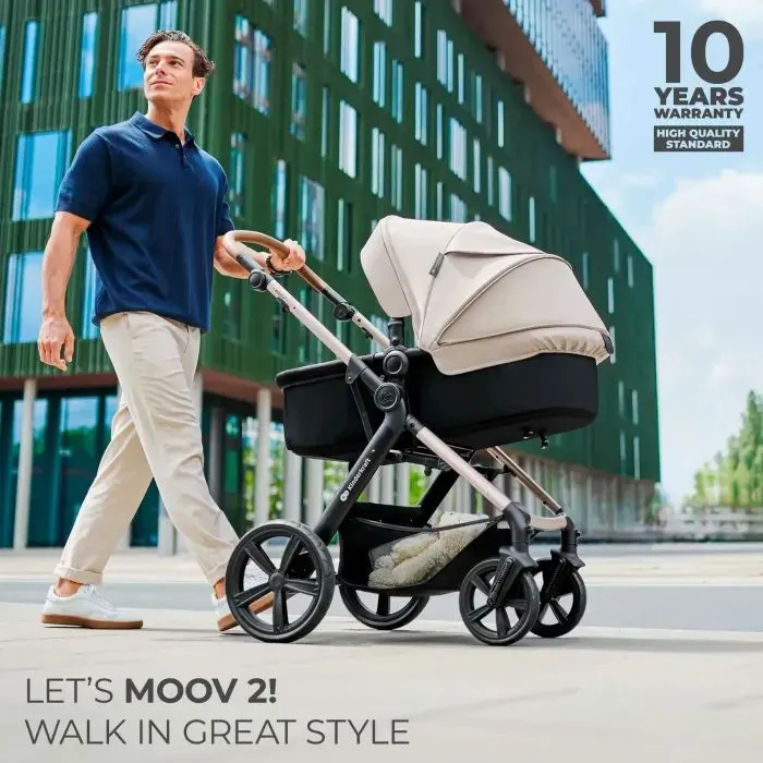 Коляска Kinderkraft 3 в 1 Moov 2 Air Moonlight Grey (KSMOOV02GRY0000) (5902533925766) зображення 11