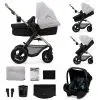 Коляска Kinderkraft 3 в 1 Moov 2 Air Moonlight Grey (KSMOOV02GRY0000) (5902533925766) зображення 2