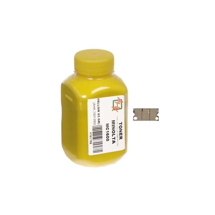 Тонер MINOLTA MC1600/1680 (+chip) Yellow AHK (1501352)