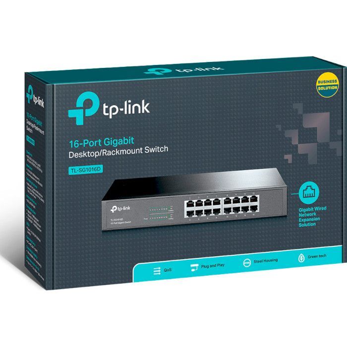Комутатор мережевий TP-Link TL-SG1016D зображення 4