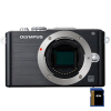 Цифровой фотоаппарат Olympus PEN E-PL3 12-50 mm kit black/black (V20503FBE000)