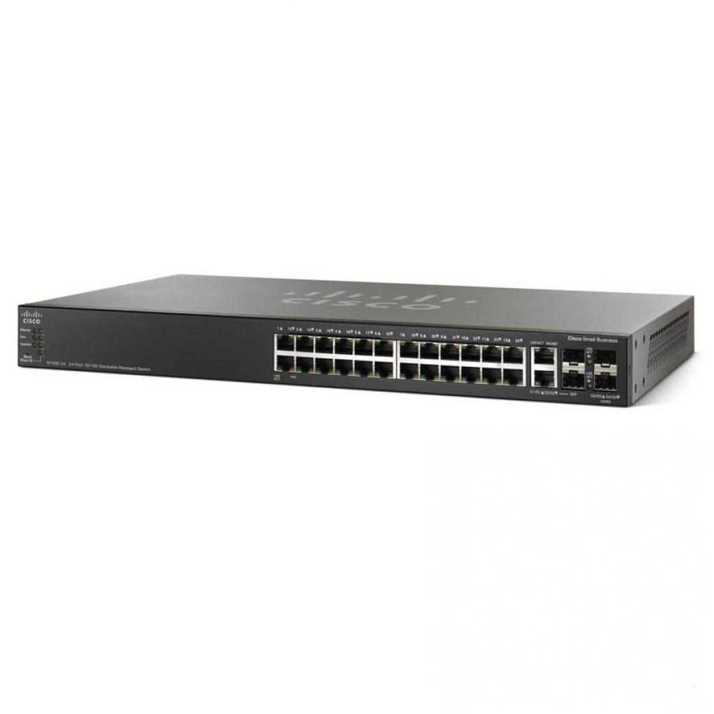 Коммутатор сетевой Cisco SF500-24 (SF500-24-K9-G5)