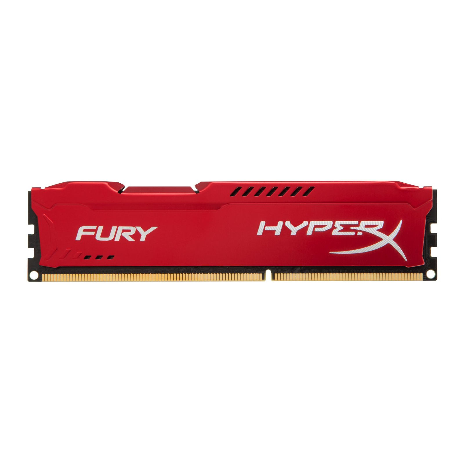 Модуль пам'яті для комп'ютера DDR3 4Gb 1600 MHz HyperX Fury Red Kingston Fury (ex.HyperX) (HX316C10FR/4)