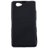 Чохол до мобільного телефона для Sony Xperia Z1 Compact (Black) Elastic PU Drobak (212290)