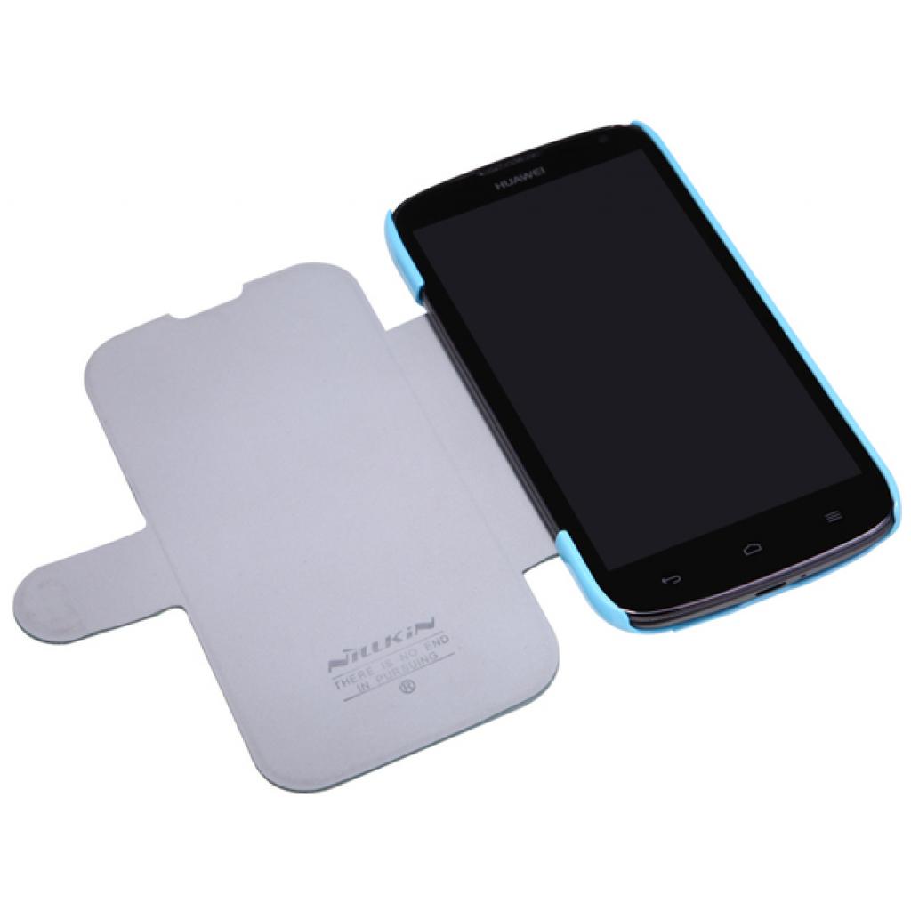 Чохол до мобільного телефона Nillkin для Huawei G0/Fresh/ Leather/Blue (6076850) зображення 2