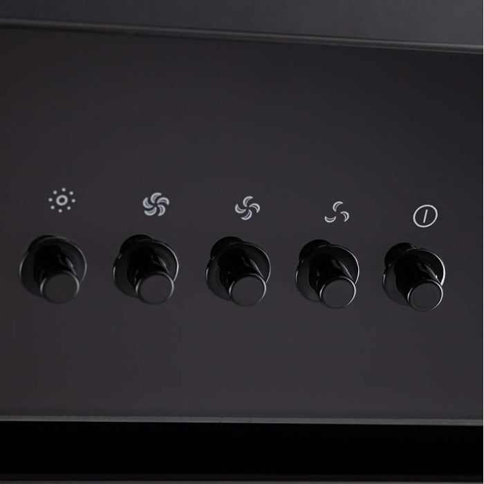 Витяжка кухонна Pyramida NR-F 60 BLACK зображення 5