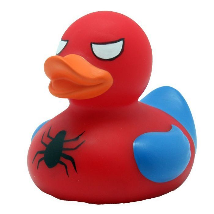 Игрушка для ванной Funny Ducks Спайдермен утка (L1880)