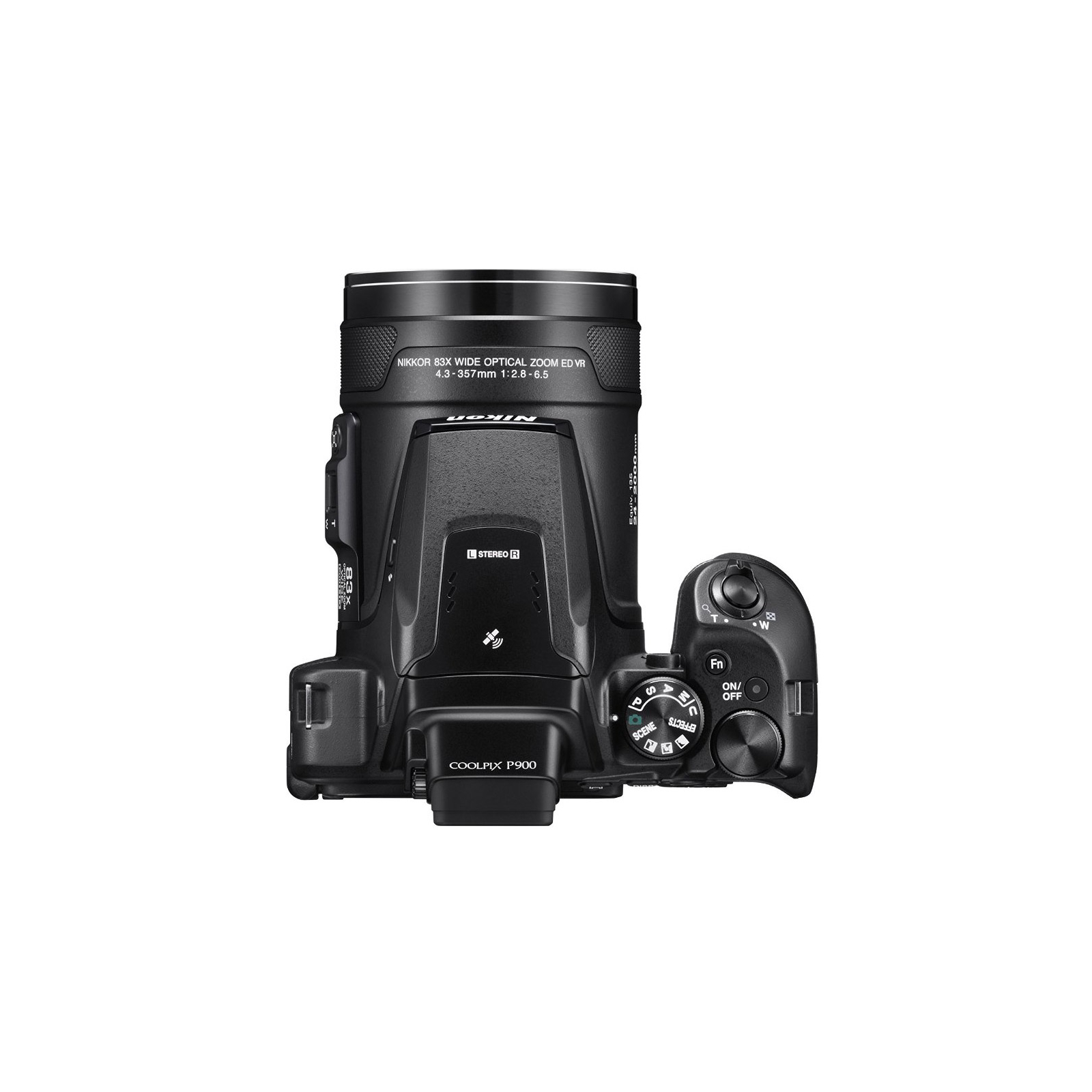 Цифровий фотоапарат Nikon Coolpix P900 Black (VNA750E1) зображення 5