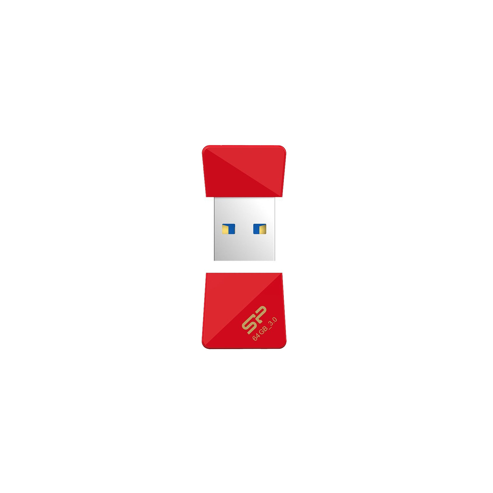 USB флеш накопитель Silicon Power 64Gb Jewel J08 Red USB 3.0 (SP064GBUF3J08V1R) изображение 3