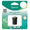 USB флеш накопитель Apacer 32GB AH116 Black USB 2.0 (AP32GAH116B-1) изображение 3