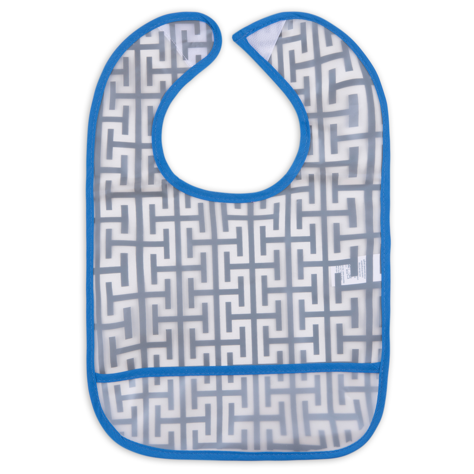 Слюнявчик Luvable Friends 5 шт с узорами, голубой (2208 M) изображение 3