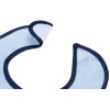 Слюнявчик Luvable Friends 5 шт с узорами, голубой (2208 M) изображение 7