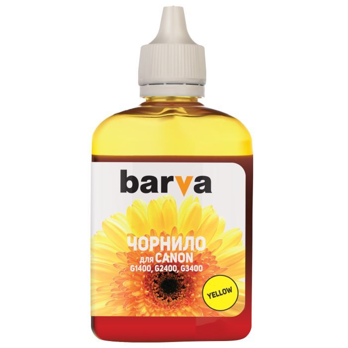 Чернила Barva CANON GI-490 90г BLACK Pigmented (G490-507)