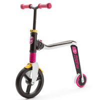 Самокат Scoot&Ride Highwayfreak 3.0 бело-розово-желтый (SR-202310-WHITE-PINK-YELLOW)