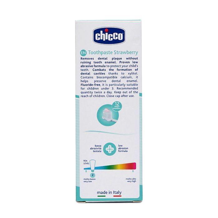 Дитяча зубна паста Chicco Клубника 50 мл (02321.10) зображення 7