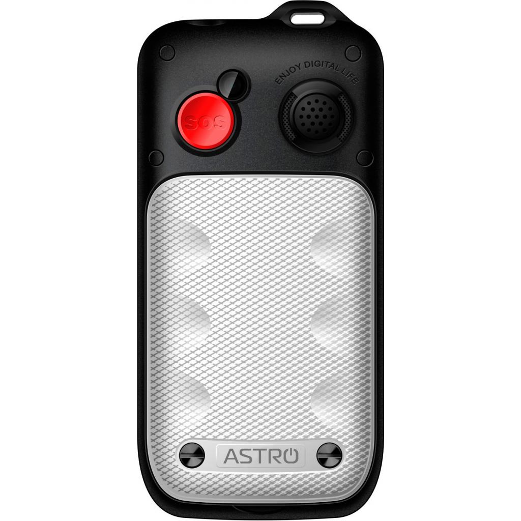Мобільний телефон Astro B200 RX Black White зображення 2