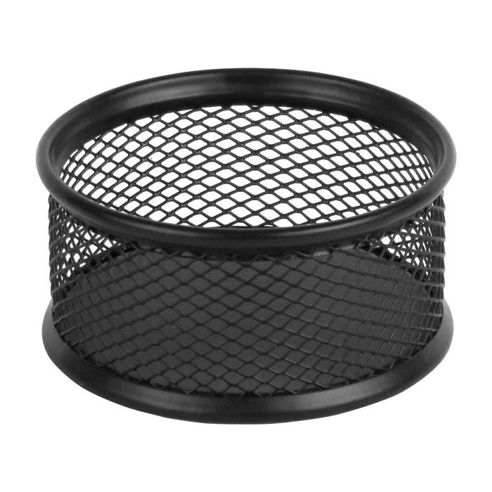 Подставка для скрепок Axent 80x80x40мм, wire mesh, black (2113-01-A)