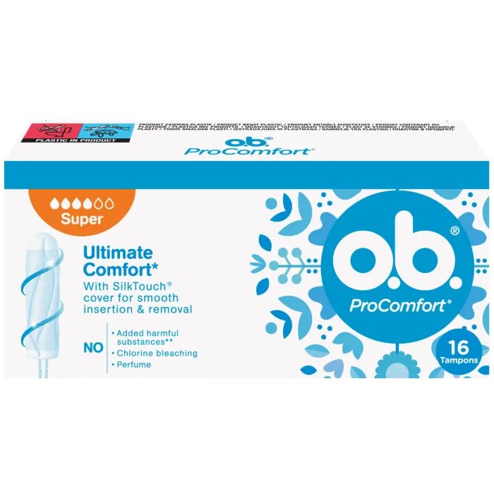 Тампоны o.b. ProComfort Super 32 шт. (3574661047188/3574661331171)
