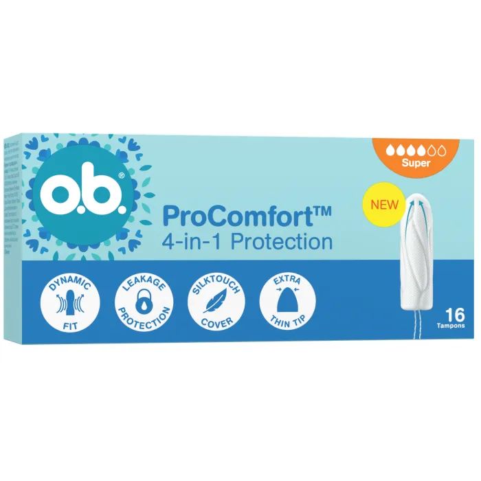 Тампони o.b. ProComfort Super 32 шт. (3574661047188/3574661331171)