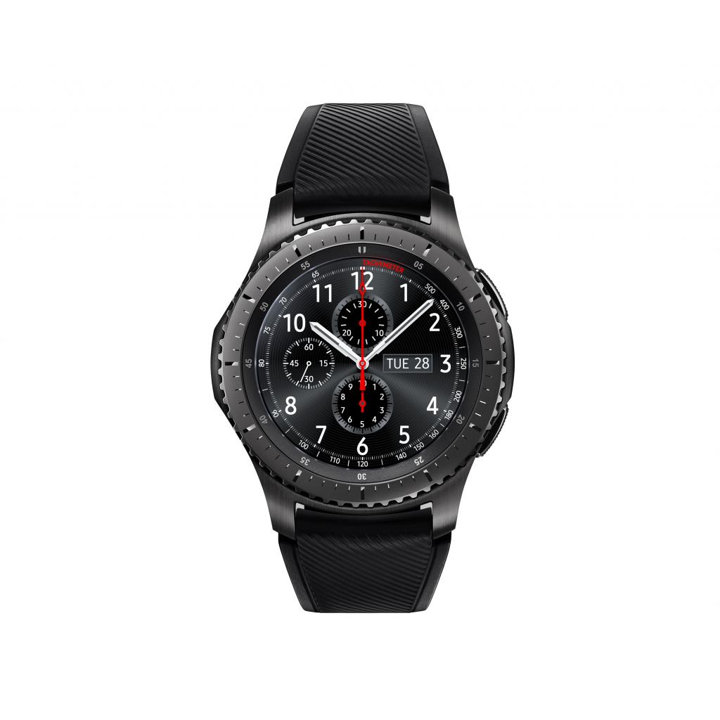 Смарт-годинник Samsung SM-R760 (Gear S3 Frontier) Dark Grey (SM-R760NDAASEK)