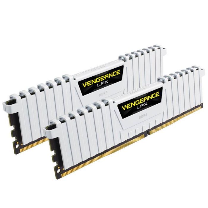 Модуль памяти для компьютера DDR4 16GB (2x8GB) 3000 MHz LPX White Corsair (CMK16GX4M2B3000C15W) изображение 3