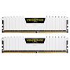 Модуль памяти для компьютера DDR4 16GB (2x8GB) 3000 MHz LPX White Corsair (CMK16GX4M2B3000C15W)
