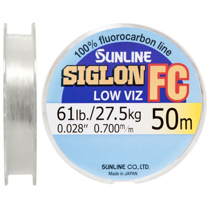Флюорокарбон Sunline Siglon FC 50m 0.700мм 27.5кг повідковий (1658.01.52)