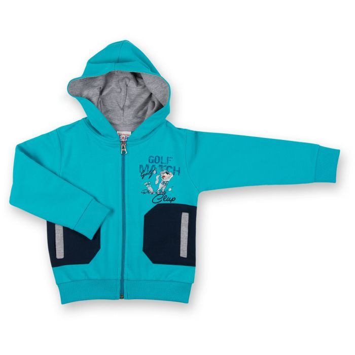 Спортивний костюм дитячий Breeze бірюзовий з собачкою (7879-92B-blue) зображення 2