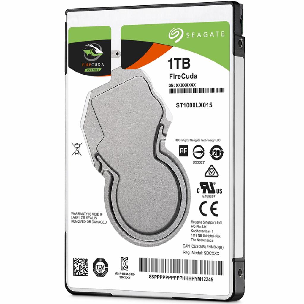 Жорсткий диск для ноутбука 2.5" 1TB Seagate (ST1000LX015) зображення 2