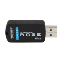USB флеш накопитель Patriot 64GB Supersonic RAGE USB 3.0 (PEF64GSRUSB) изображение 4