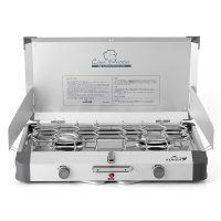 Портативная газовая плитка Kovea Grace Twin Stove (AL II Chef Master) KB-0812 (8806372095437)